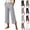 Brown, variant on Active Cropped Pants for Women, Solid Color V-Waist Split Hem Yoga with Pockets, Casual Sport Bottoms White, M
