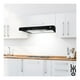 thumbnail image 4 of Campana Cocina Extractora de Pared 60 cm Acero Inox Luz Led negro 60 cm, 4 of 9
