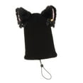 thumbnail image 3 of Funda para casco de esquí, snowboard, decoración para casco de esquí, gorro de punto, accesorios para cascos Gatito negro, 3 of 9