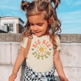 thumbnail image 2 of Big Big Sister Groovy Daisy Shirt for New Baby Pregnancy Reveal Outfit for Baby and Toddler Youth Girls Military Green Shirt 18 Months, 2 of 6