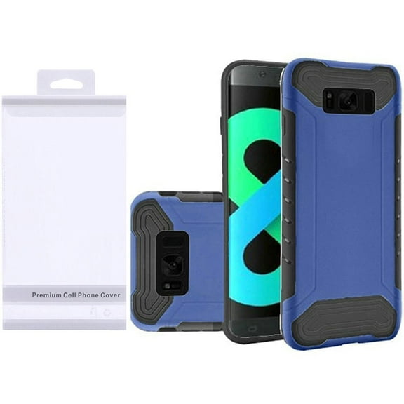 GSA Quantum Hybrid Case For Samsung Galaxy S8 Plus - Blue/Black