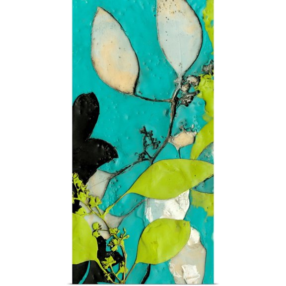 Great BIG Canvas | Rolled Jennifer Goldberger Poster Print entitled Leaf Extraction I