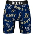 thumbnail image 2 of Men's Rock Em Socks  Navy Midshipmen All-Over Underwear and Crew Socks Combo Pack, 2 of 3