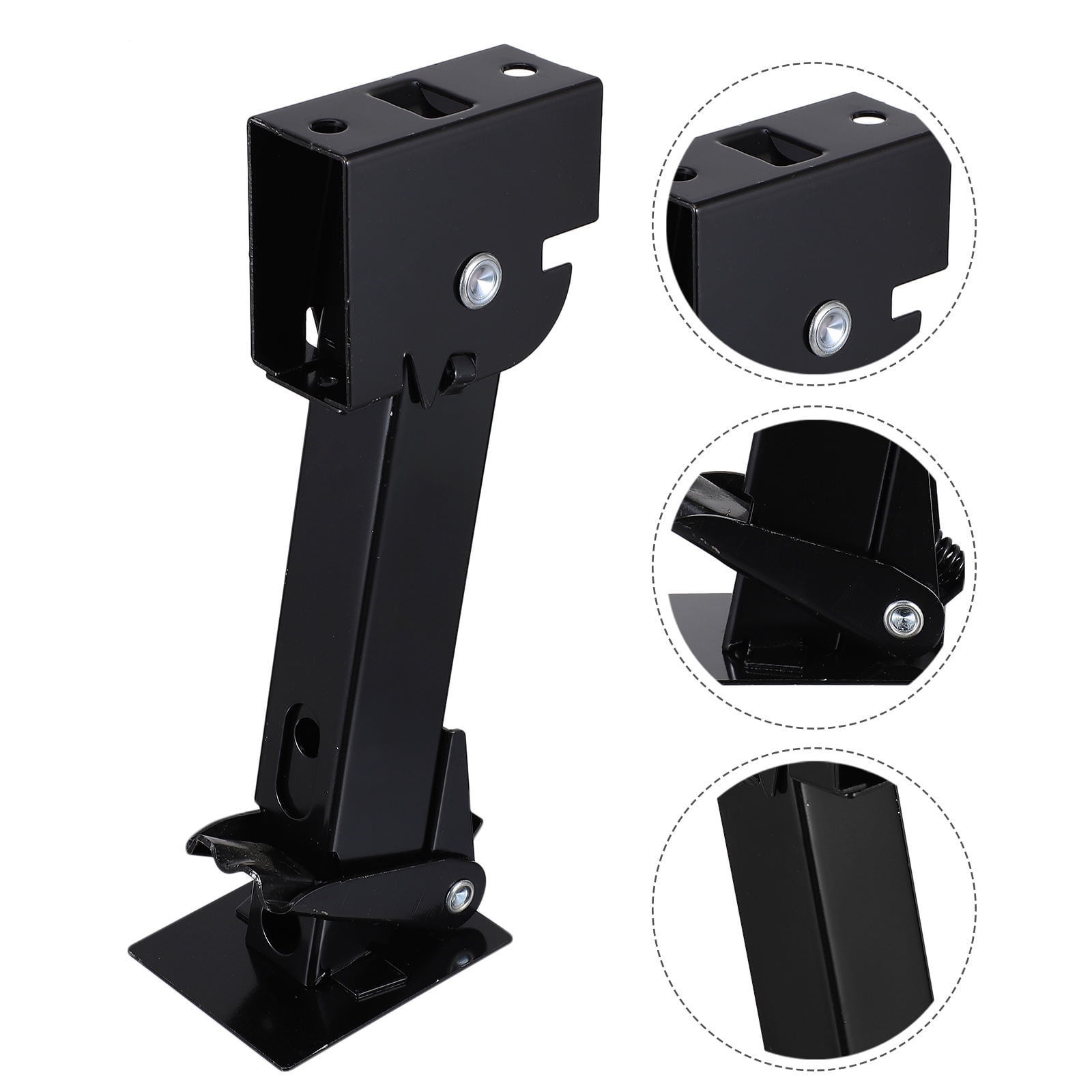 HEALEEP .4x4x3.4in Steel Trailer Stabilizer Jack for Rv and Camper Rear Stabilization
