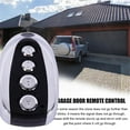 thumbnail image 4 of Electric Clone Universal Garage Door Opener Remote Control, 433Mhz Metal 4-Key Replacement Key Fob, For Fixed Code Cloning 99.99% Common Codes Supported, 4 of 6