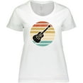 thumbnail image 3 of Inktastic Guitar Music Gift for Guitarist Musician Women's Plus Size T-Shirt, 3 of 5