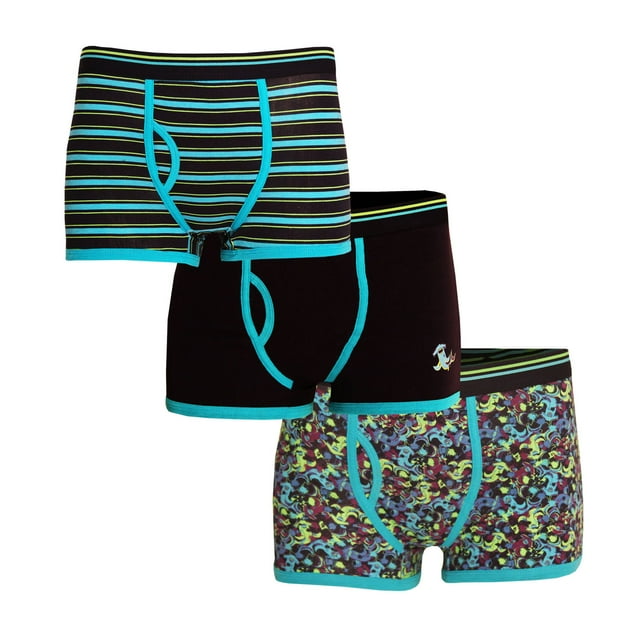 4Kidz Boxeurs Ajustés en Coton pour Garçons (Lot de 3)