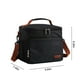 thumbnail image 3 of Bolsa térmica para el trabajo y la escuela | Lonchera reutilizable, hermética y congelable con correa extraíble para el hombro | Amplios compartimentos para adultos, niños, picnic y playa, 3 of 9