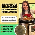thumbnail image 4 of (2 pack) EZ Bombs Pozole Verde Bomb Seasoning, 2 Pack – Authentic Mexican Soup Mix for Traditional Pozole Verde , Made with Herbs & Spices for Quick and Flavorful Meals, 4 of 7