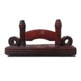 thumbnail image 2 of Sunjoy Tech Retro Style Folding Fan Stand Smooth Edge High Stability Wooden Fan Frame Base Display Tool Desktop Decoration, 2 of 7