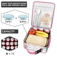 thumbnail image 4 of Dinosaur Lover Insulated Lunch Box Women Reusable Lunch Tote Bag Fit Most Bento Boxes Lunch Box Containers Picnic Beach, 4 of 6