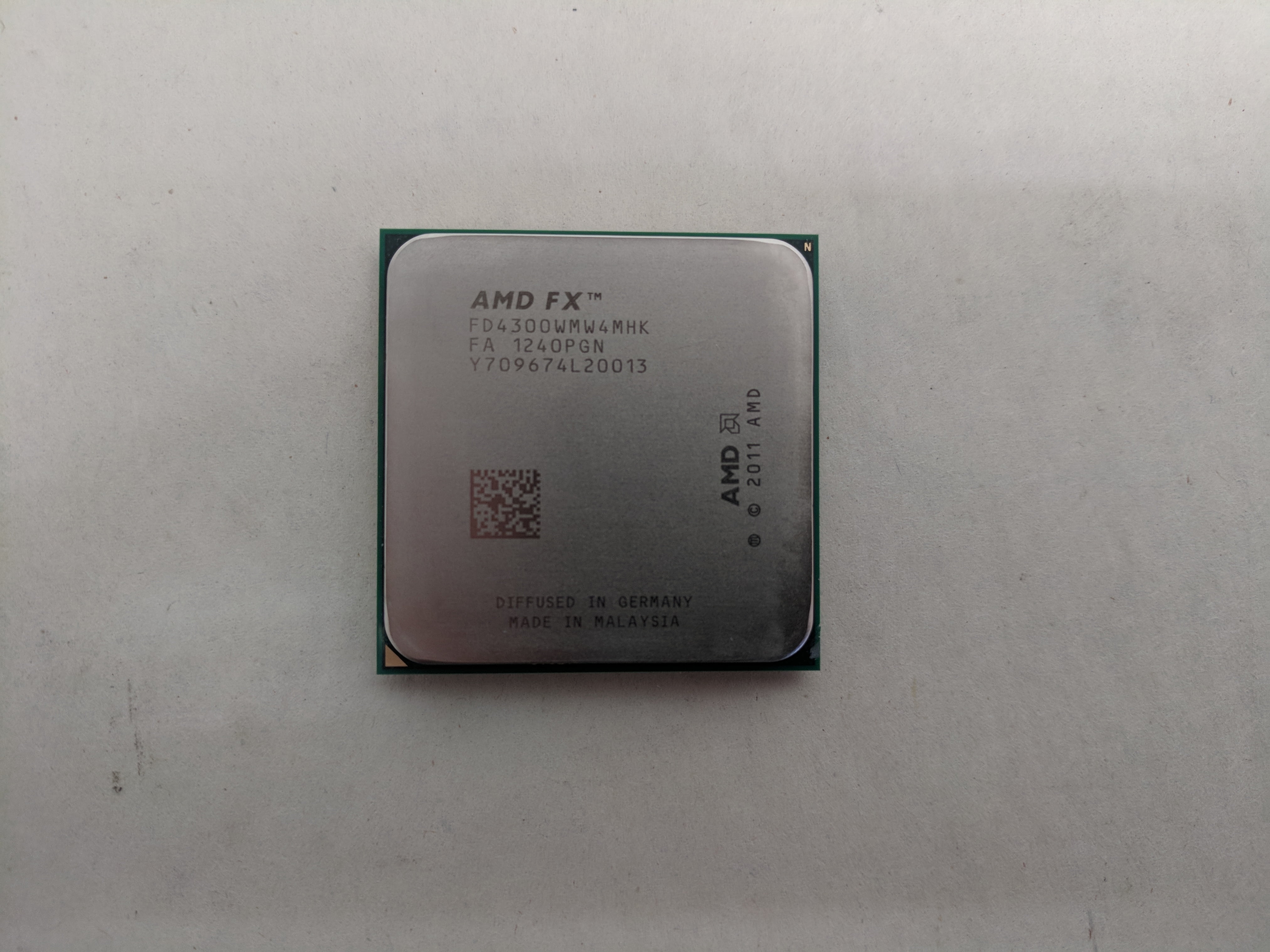 Used Amd Fd4300wmw4mhk Fx 4300 Socket Am3 3 8ghz Desktop Cpu Walmart Com