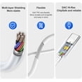 thumbnail image 7 of Metal earphones USB-C(TYPE-C) Wired Earbuds for iPad Pro iPhone 15/16/17 Series, Hi-Fi Stereo Sound with Mic Volume Control, Universal Android Compatible, 7 of 7