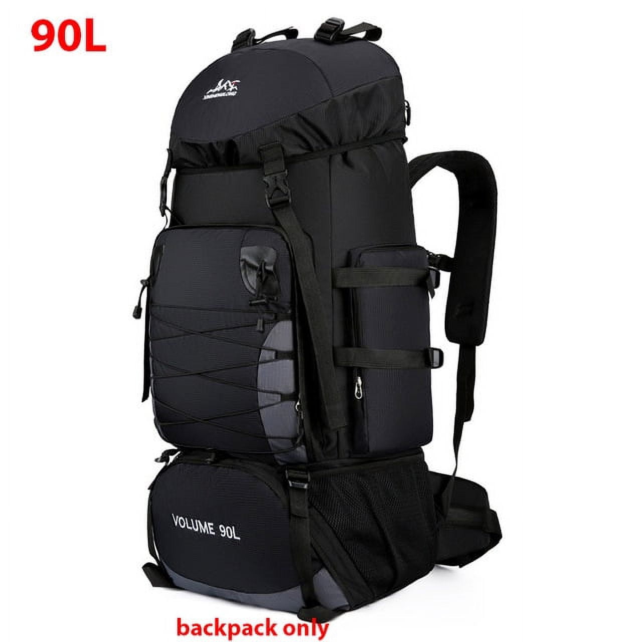 Large 90L Travel Bag Camping Backpack Hiking Army Climbing Bags  Mountaineering Sport Bag Outdoor Shoulder Rucksack Men Women - Walmart.ca