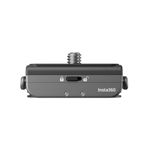 Magnetic Quick Release Mount Adapter - Bigcan Detachable Action Camera Base with 1/4" Thread for Insta360 X4/X3/ONE RS/Ace Pro 2, Invisible Low-Profile Design for Fast Switching