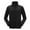 Womens Jackets & Coats Black, variant on Full Zip Jackets for Women No Hood Casual Fleece Collared Warm Coats Ladies Long Sleeve Solid Color Soft Winter Workout Coat with Pockets