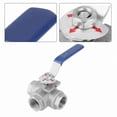 thumbnail image 4 of 3/4" Stainless Steel Ball Valve for Plumbing and Industrial Applications, 4 of 5