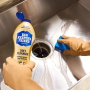 Bar Keepers Friend Soft Cleanser, 26 oz Squeeze Bottle, Citrus, 6/Carton