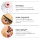 thumbnail image 3 of Caja de almacenamiento de cable de datos de 4 piezas Soporte para teléfono móvil Protector de carga Organizador de línea de bobinador Abs, 3 of 6