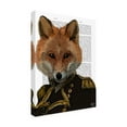 thumbnail image 2 of Trademark Fine Art 'Admiral Fox, Portrait' Canvas Art by Fab Funky, 2 of 3