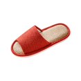 thumbnail image 2 of Abbraccia Couple House Slippers Household Summer Indoor Slippers for Home Indoor Party Red EU Size 38 39, 2 of 10