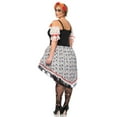 thumbnail image 2 of Women's Plus Sugar Skull Senorita Costume, 2 of 6