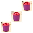 thumbnail image 4 of Billuyoard Soporte poroso para cepillo de , soporte para de , tubo para cepillo de para parejas, bloque de bolígrafo de escritorio, soporte para Violeta 3Conjunto, 4 of 6
