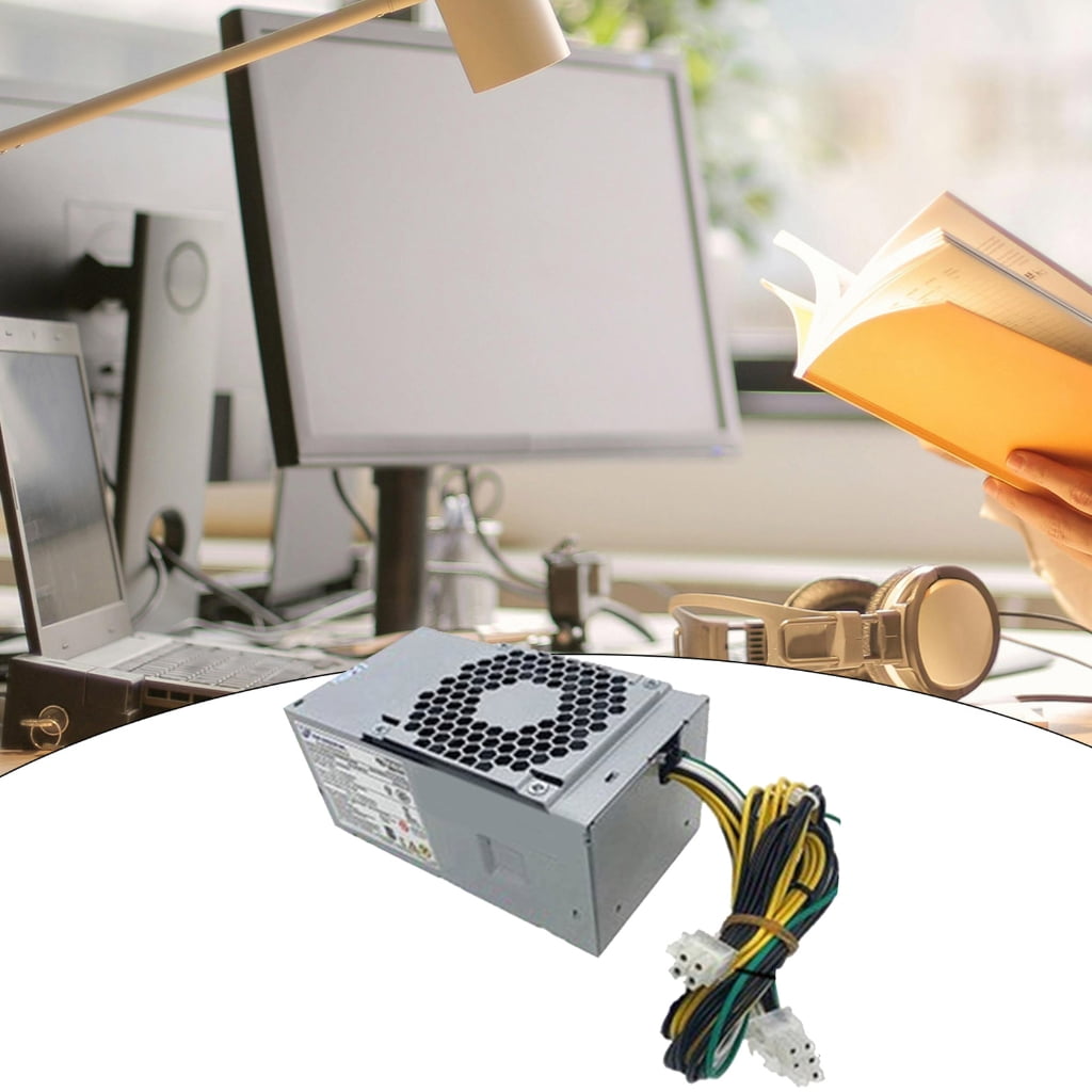 Tizuqe Efficient Desktop Computer Case Power Supply with Low Noise for PC Switching