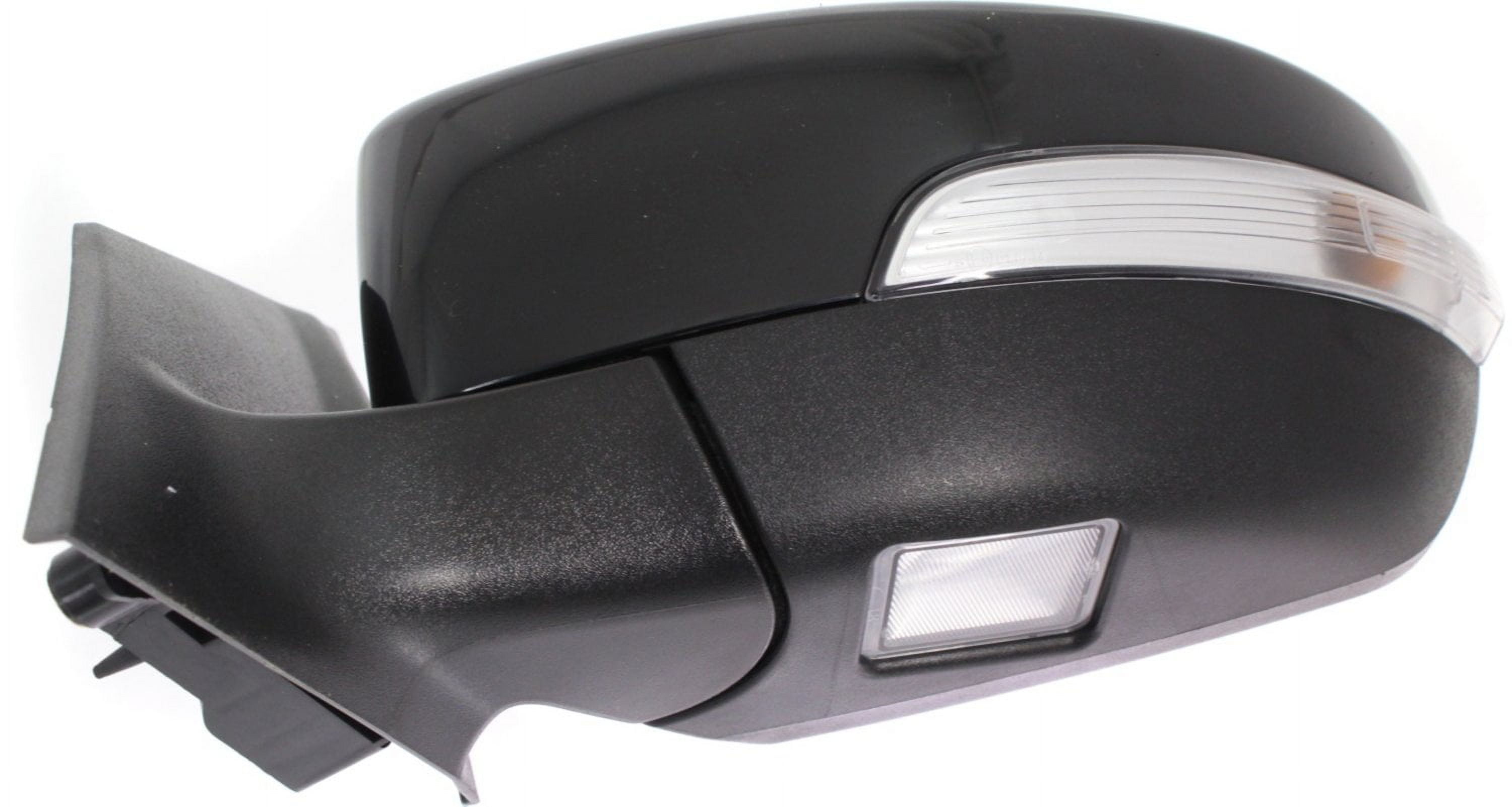 Mirror Compatible With 2015-2018 Ford Focus Left Driver Side Heated w/ Blind Spot Corner Glass In-housing Signal Light Paintable Kool-Vue