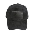 thumbnail image 2 of Top Headwear USA Double Patch Adjustable Baseball Cap - Honeycomb Black, 2 of 2