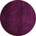 thumbnail image 1 of Ahgly Company Indoor Round Abstract Pink Contemporary Area Rugs, 4' Round, 1 of 4