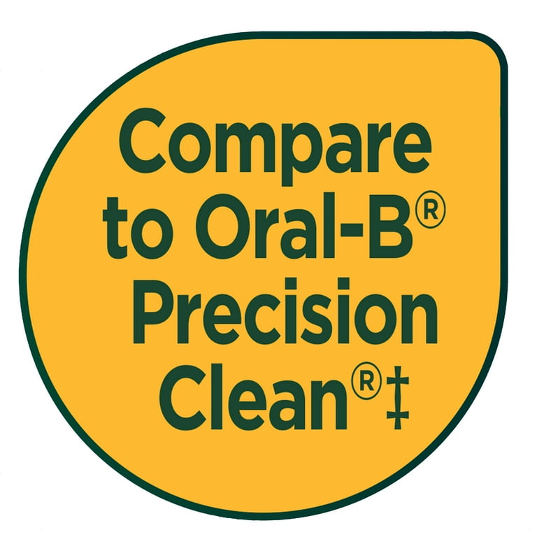 Equate Easy Flex Total Power Replacement Brush Heads, Bacteria Defense and Replace-Me Bristles, 8 Count