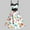 White, variant on Pisexur Short Sleeve Round-Neck Dress Fashion Women Casual Sleeveless Vintage Dinosaur Cami High Waist Dress Women Dress