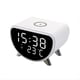 thumbnail image 1 of Despertador Multifunción con Alarma y Temperatura, Cargador Inalámbrico LED para Teléfono Móvil, Cargador Inalámbrico en ., 1 of 5