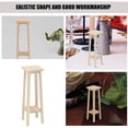 thumbnail image 3 of FUEENIRVA 3 Pcs Mini Support de Fleurs Rangement en Bois Design Moderne pour Amateurs de Miniatures 8.90X2.80X2.80CM, 3 of 8
