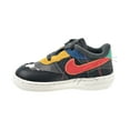 thumbnail image 4 of Nike Air Force 1 Black History Month Baby Toddler Shoes Dark Smoke Grey-Track Red cv2416-001, 4 of 6