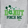 thumbnail image 3 of Disney - Donut Pinch Me - Men's Crew Neck Fleece Pullover, 3 of 5