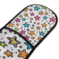 thumbnail image 4 of Yayeee Double Oven Mitt Kitchen Heat Resistant Baking 35" x7" Quilted Glove, White Stars, 4 of 6