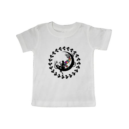 

Inktastic Fairy Silhouette Moon Gift Baby Girl T-Shirt