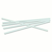 Boardwalk Jumbo Straws, 7 3/4", Plastic, Translucent, Unwrapped, 250 Ct