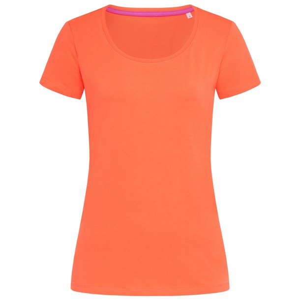 Stedman - Camiseta de cuello redondo modelo Claire para mujer (Blanco)