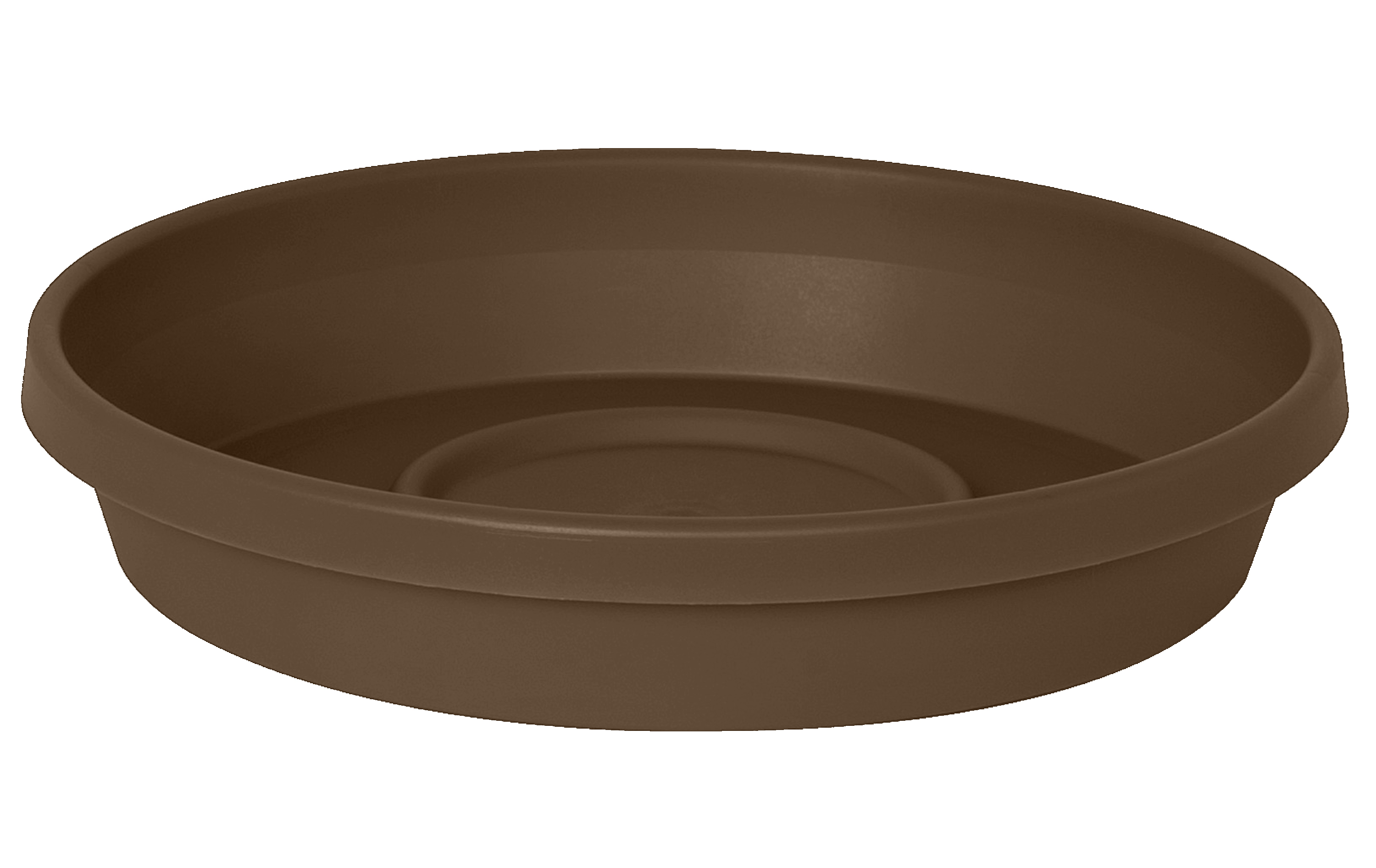 Bloem Terra Plant Saucer Tray 20&quot; Chocolate