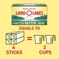 thumbnail image 5 of Land O Lakes Salted Stick Butter, 16 oz box, 4 Sticks, 5 of 9