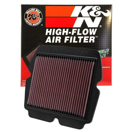 K&N Engine Air Filter: High Performance, Premium, Powersport Air Filter: 2001-2017 HONDA (GL1800, Gold Wing, F6B Deluxe, AC, ACN XM, ABS, Airbag, F6B, Valkyrie, ABS, Gold Wing PA) HA-1801