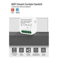 thumbnail image 3 of Tuya WIFI Smart Curtain Module Switch APP Remote Control 100-240VAC for Home Voice Control, 3 of 5