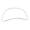 Transparent silver, variant on Clear Windshield Windscreen Wind Splitter Wind Deflector for Motorcycles Electric Scooter Modification