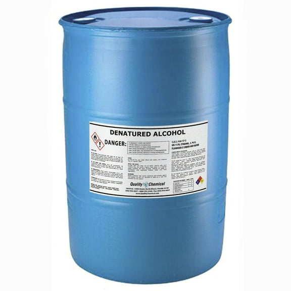 Denatured Alcohol (Ethanol) 190 proof - 55 gallon drum