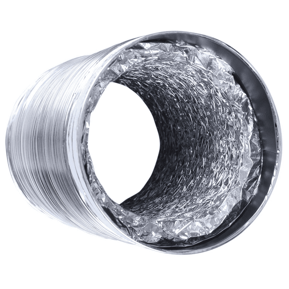 3pcs 3 Meter Length 100mm/4 Inch Air System Flexible Aluminum Exhaust Duct Pipe Air Ventilation Pipe Hose