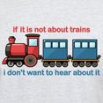 thumbnail image 3 of CafePress - Train Talk Light T Shirt - Men's Classic Graphic T-Shirt, 3 of 4