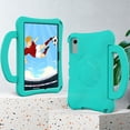 thumbnail image 6 of SaniMore for Samsung Galaxy Tab A9 Plus 12.4" 2023 SM-X810/X816/X818 Case, Shockproof Full-Body Handle Stand Tablet Protective Kids-friendly Lightweight Cover, Mint, 6 of 6